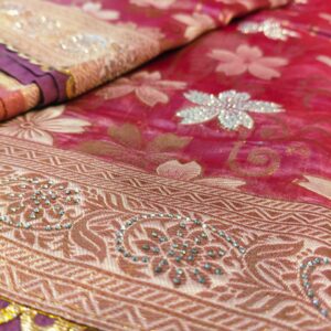 A101-Banarasi/Chanderi Silk Saree